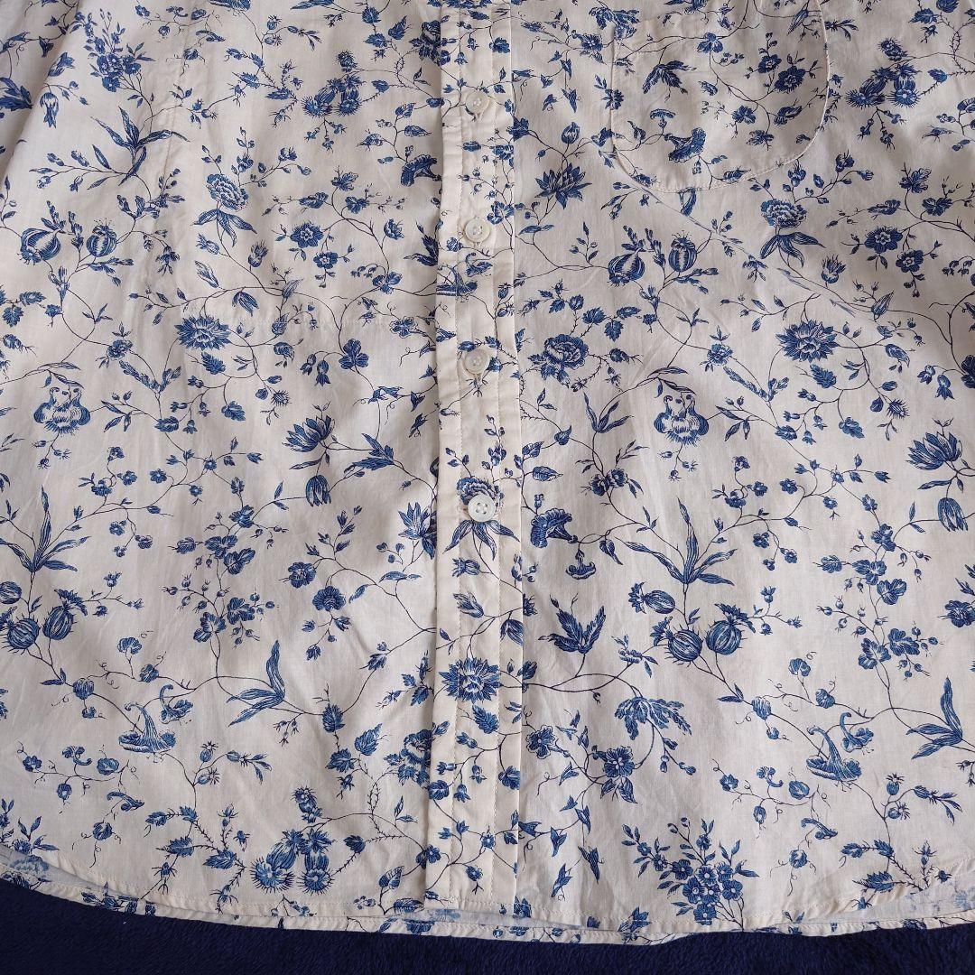 45R フラワータペット 908 オーシャンスタンドシャツブラウス 45rpm