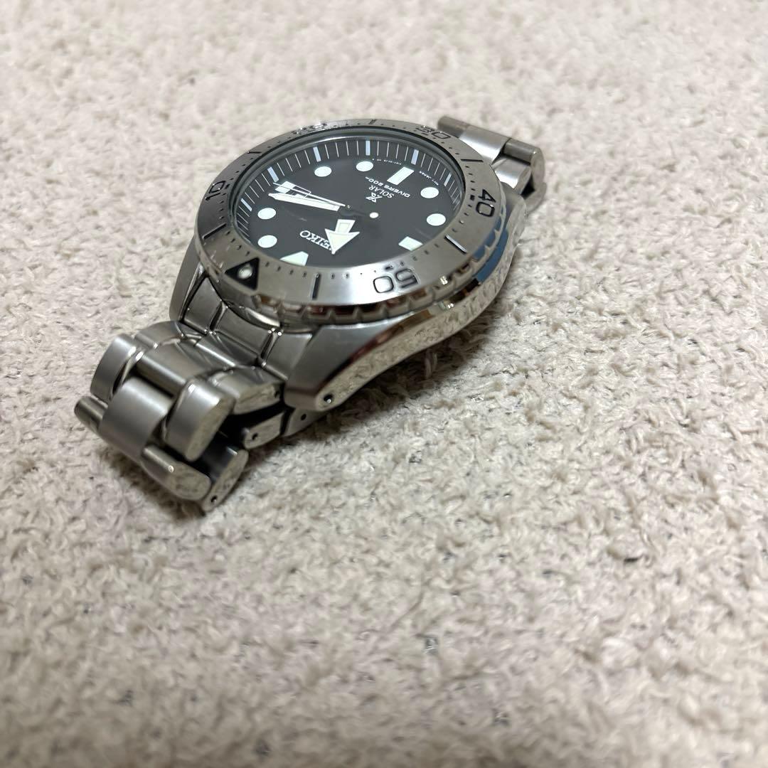 希少SEIKO PROSPEX チタンダイバーズ200m防水 V157-0BN0 - メルカリ