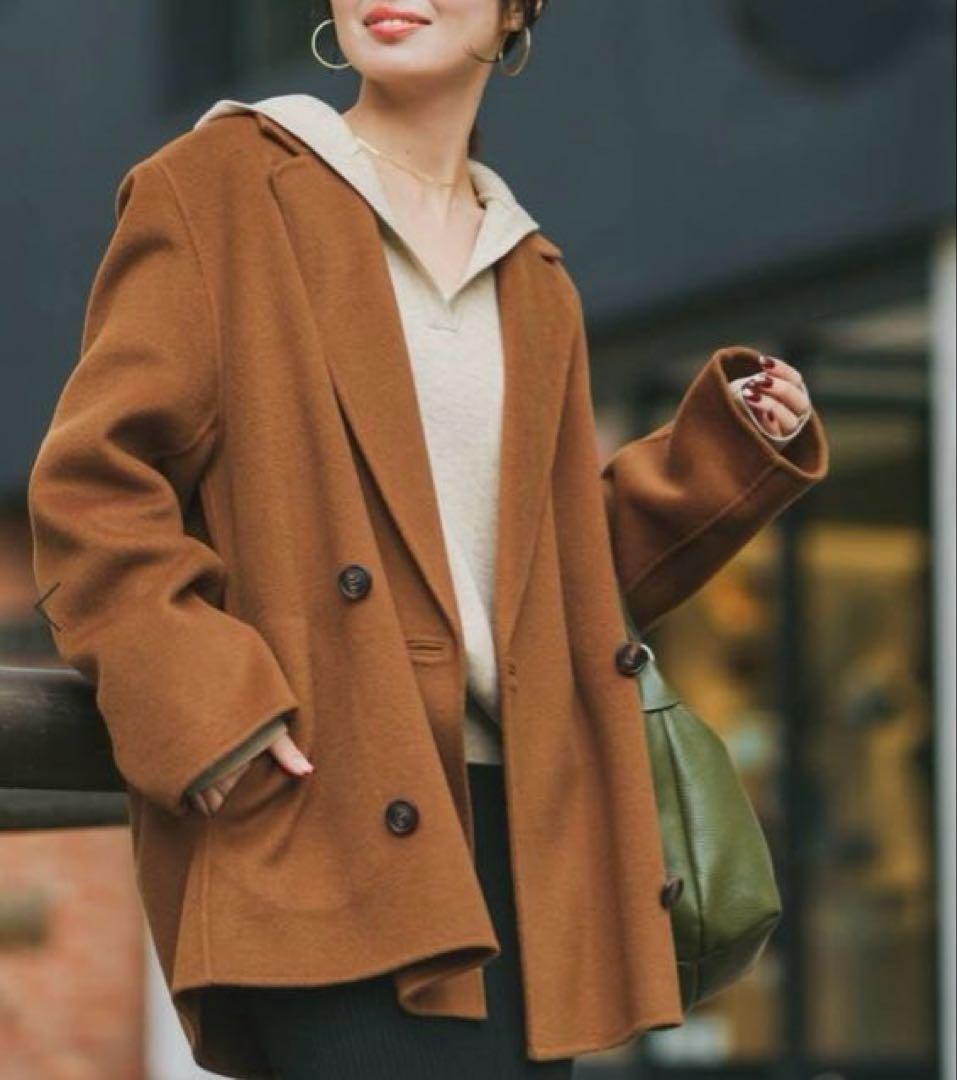 NOBLE Super160 チェスターコートミドル丈 テーラードJk - メルカリ