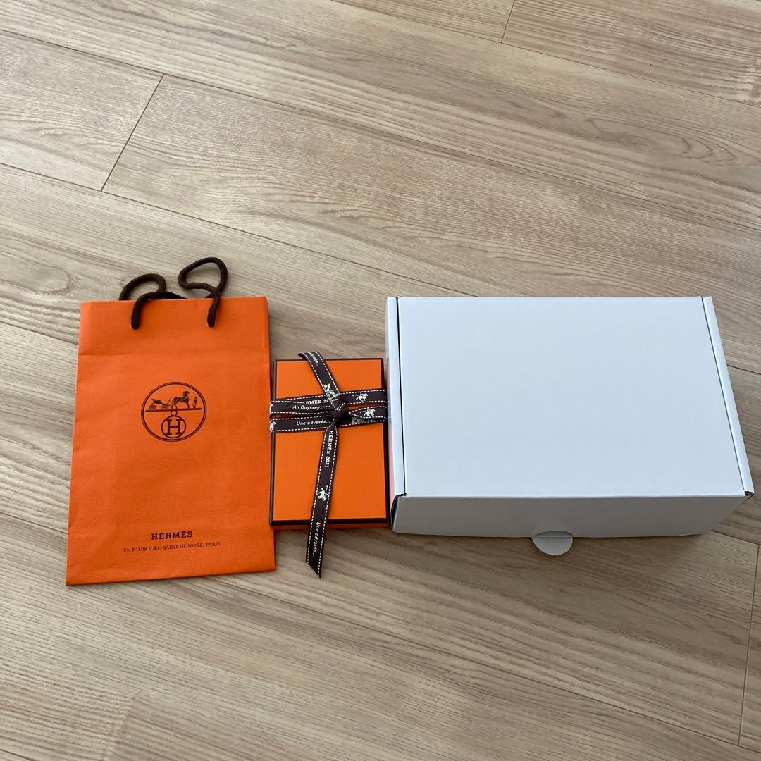 エルメス、箱、リボン、ショッパー、専用段ボール - メルカリ