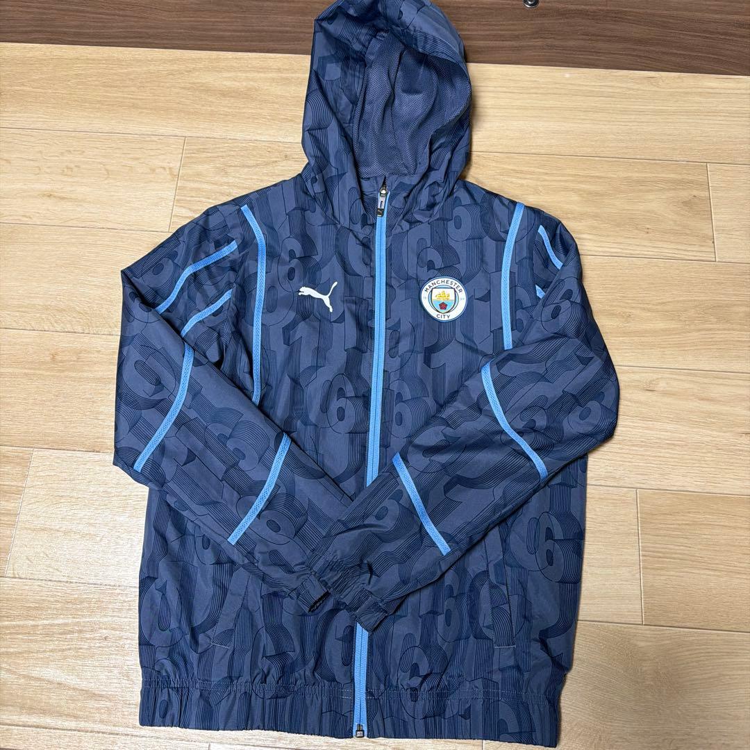 マンチェスターシティー ウィンドブレーカー - メルカリ