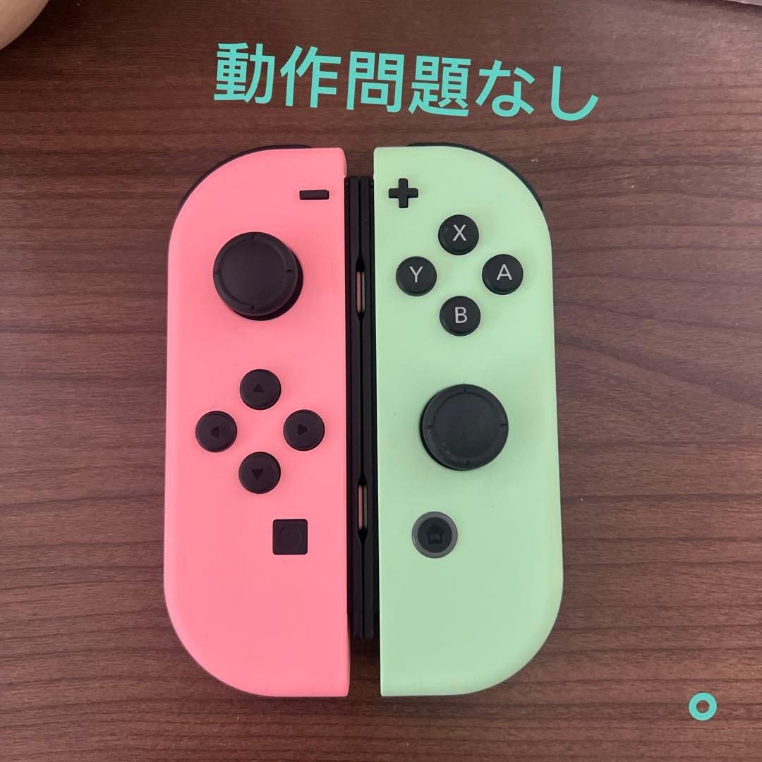 ニンテンドー Switch ジョイコン パステルピンク/パステルグリーン
