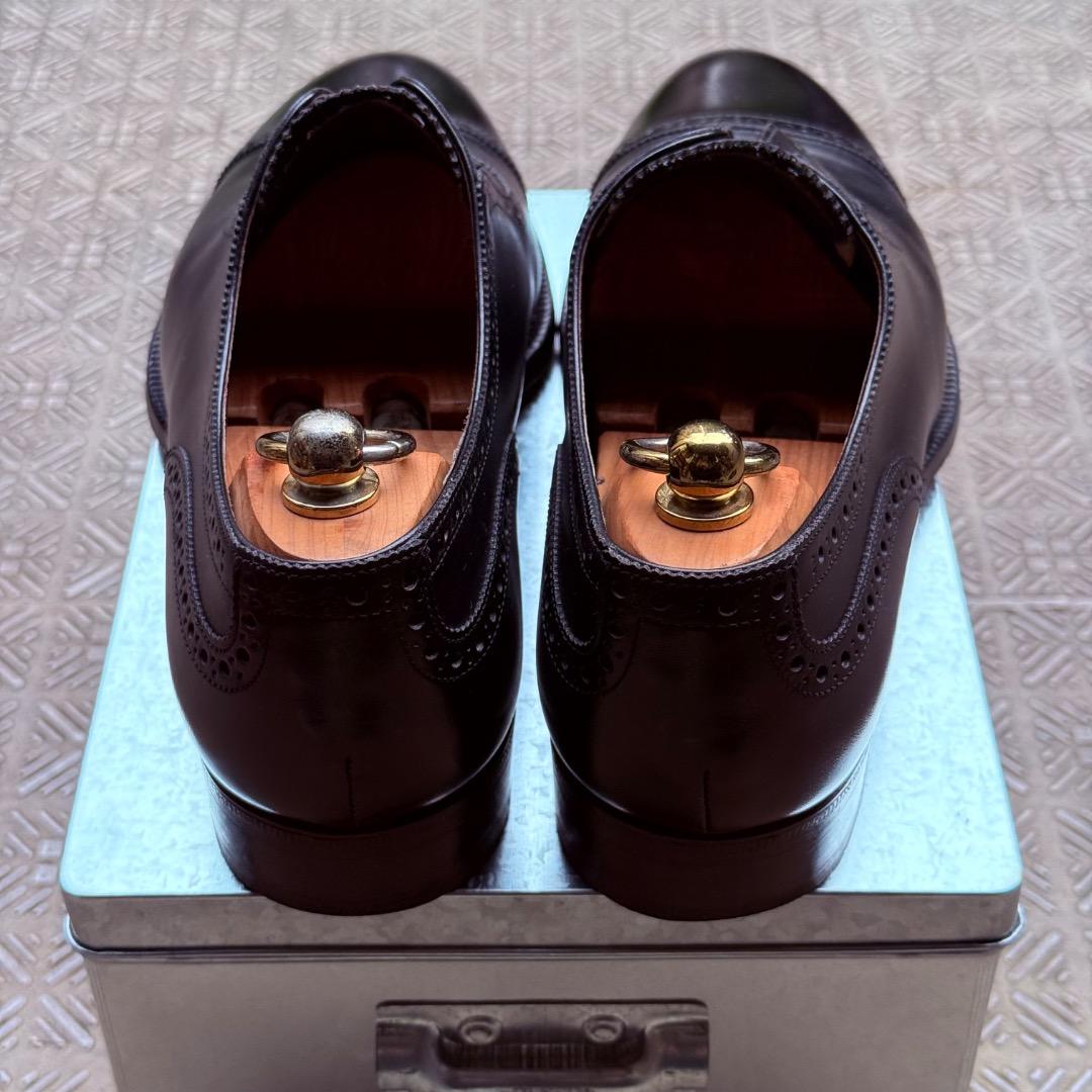 大塚製靴 Otsuka IS-402 26.5 黒 パンチドキャップ 伊勢丹別注 - メルカリ