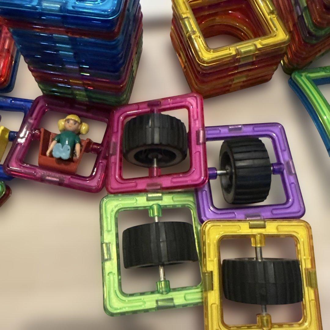 MAGFORMERS 磁石付きブロックセット - メルカリ