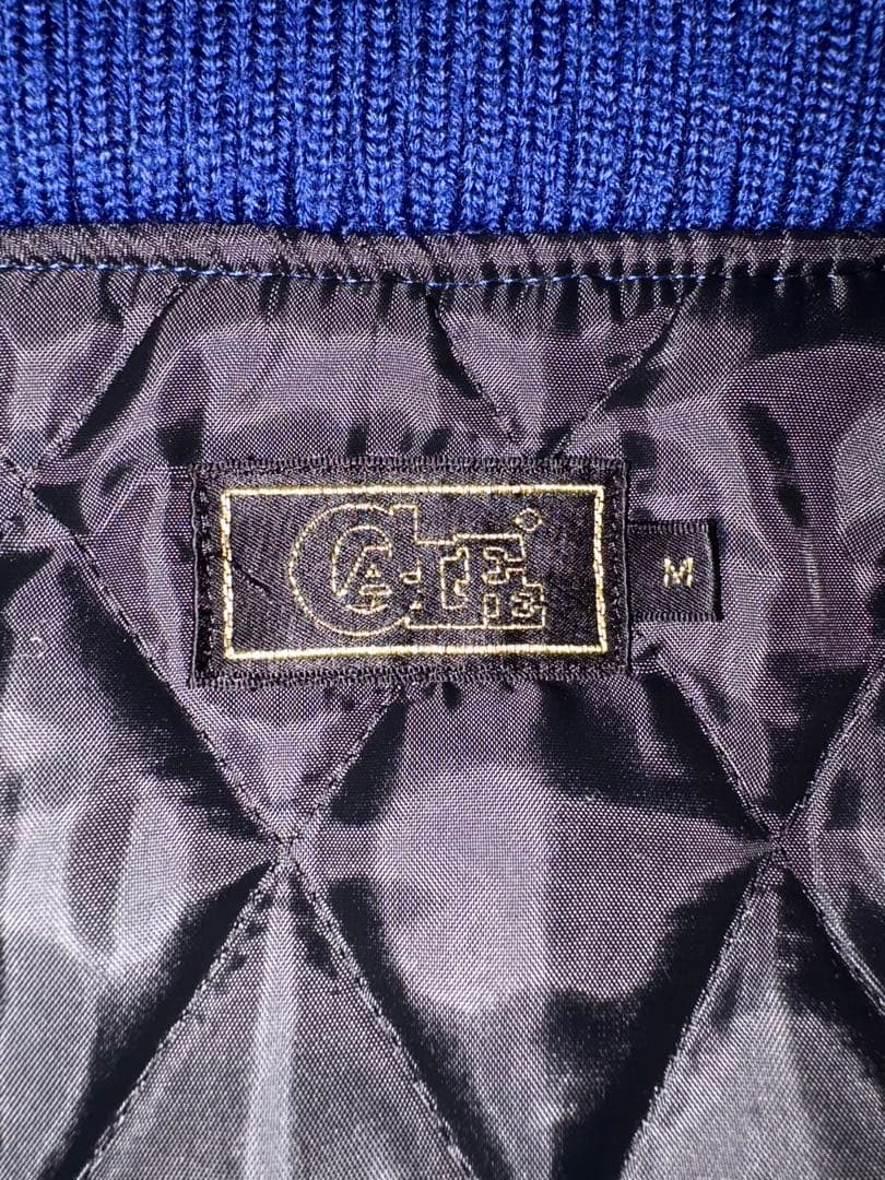 CALEE キャリー スタジャン レザー袖 本革 アメカジ ワーク