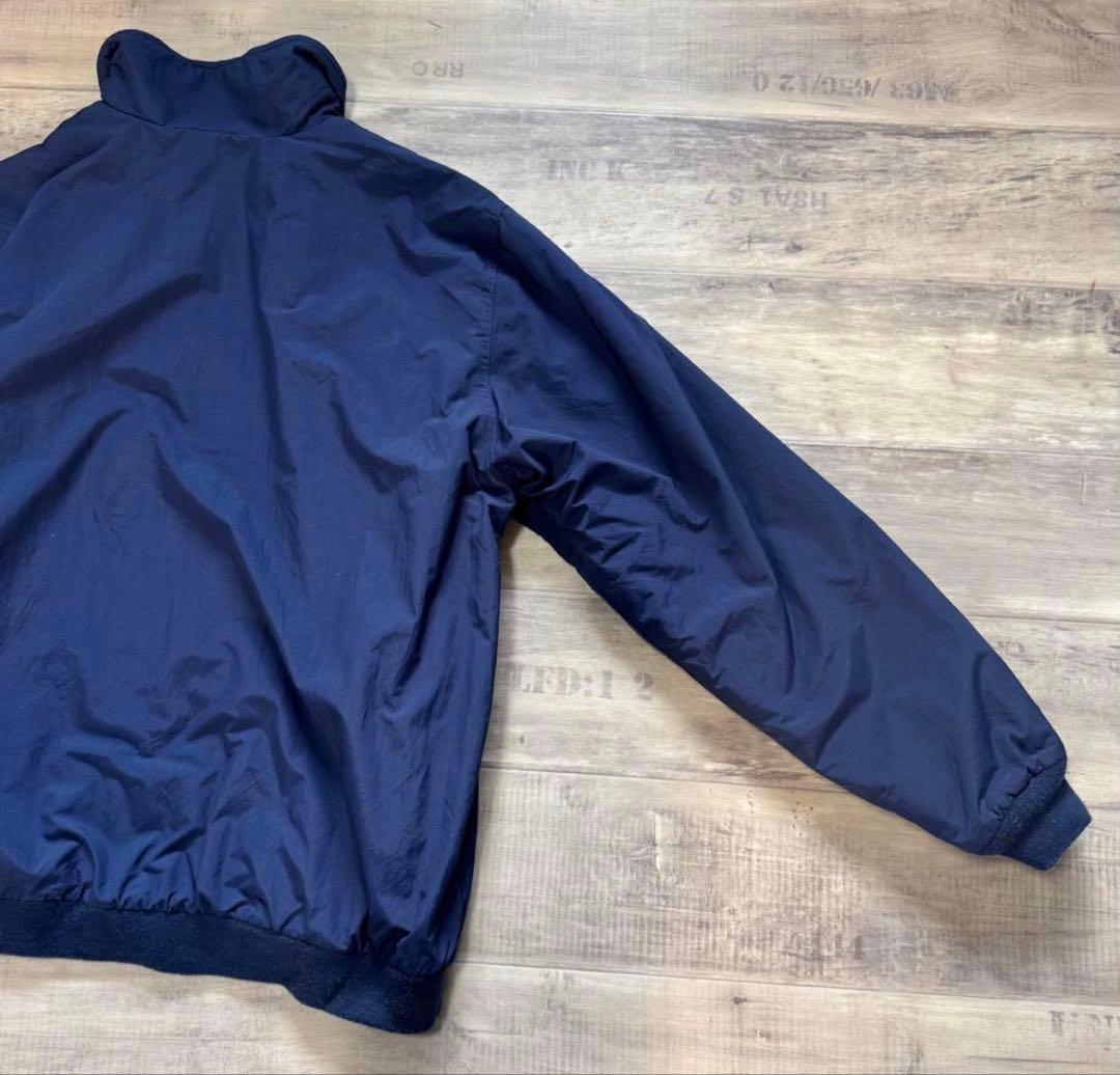 L.L.Bean エルエルビーンウォームアップジャケットネイビーフリース古着XL