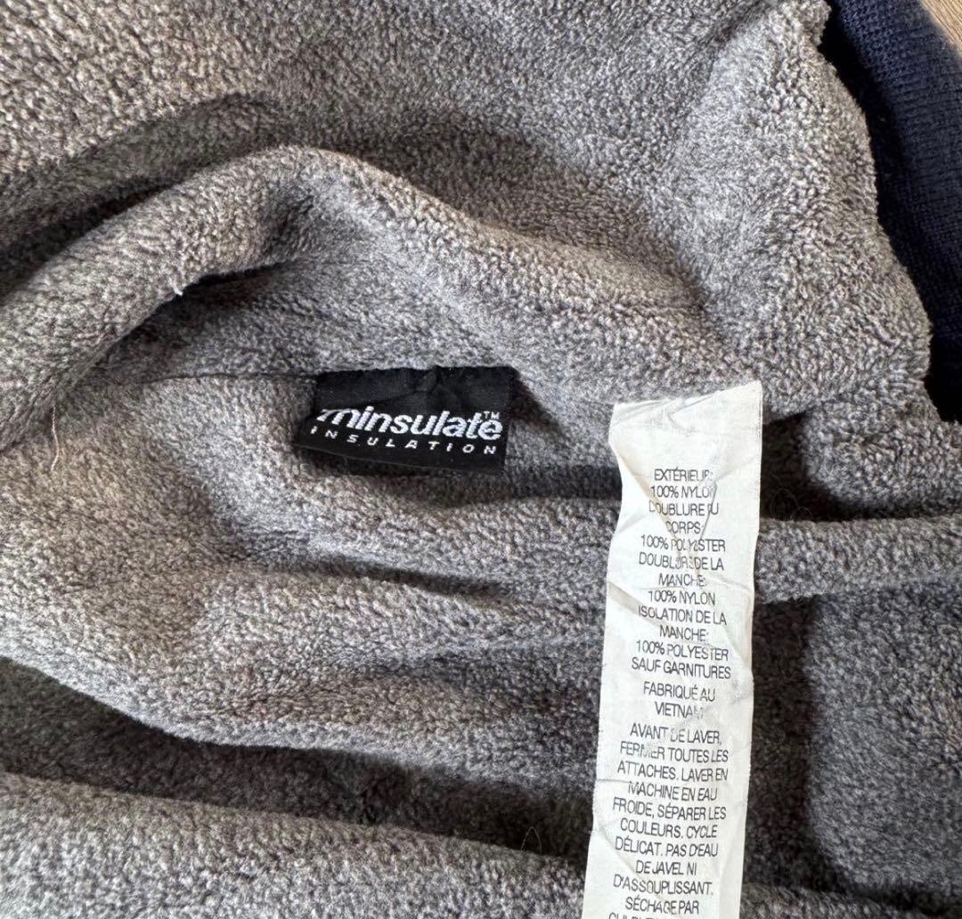 L.L.Bean エルエルビーンウォームアップジャケットネイビーフリース古着XL