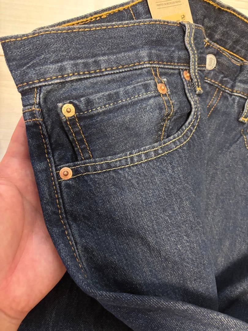 最安値】リーバイス578 W33 BAGGY バギー ダークインディゴ - メルカリ