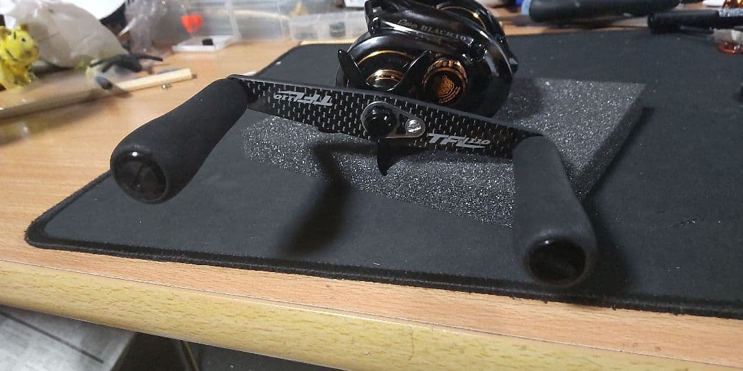 Abu Garcia BLACK 10 ベイトリール TFL 110ハンドル - メルカリ