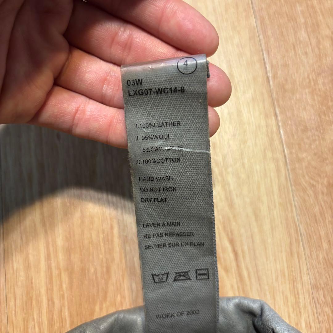 Carpe Diemレザージャケット03W 初期 size4希少 - メルカリ