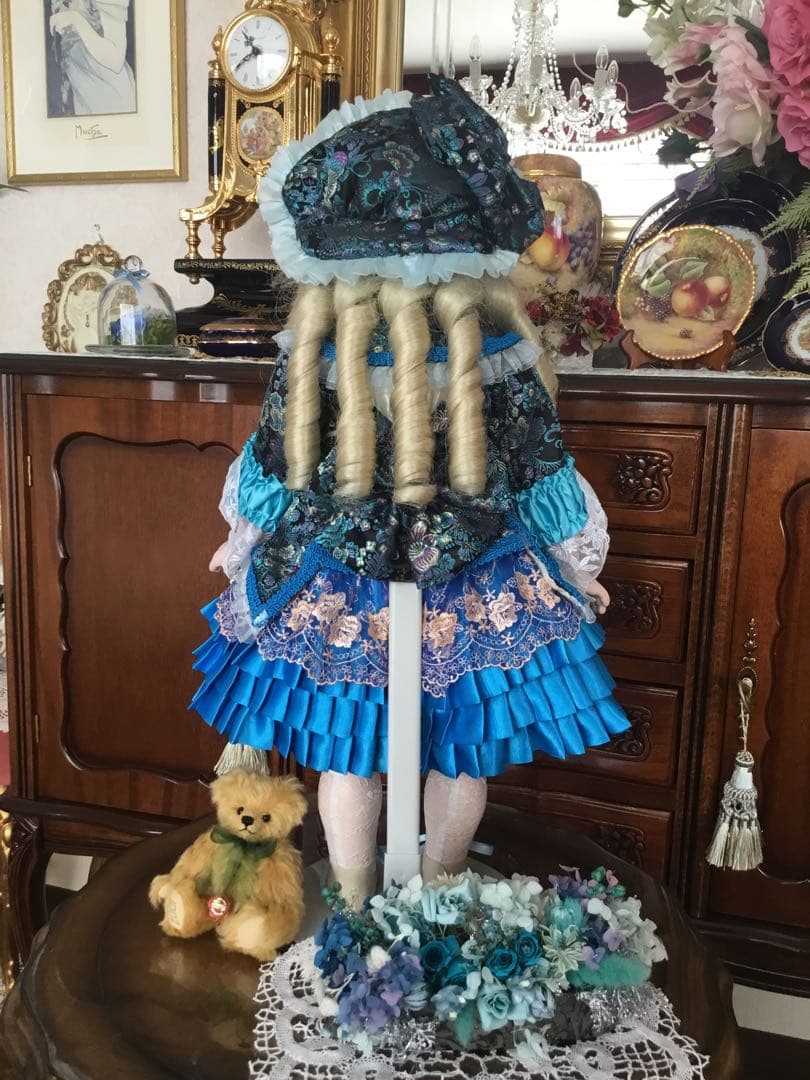 ビスクドール️『冬麗ふゆうらら』碧空のBru Jne️リプロ-最新・限定