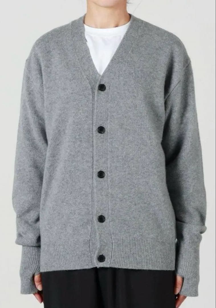 HYKE LAMBSWOOL CARDIGAN - メルカリ