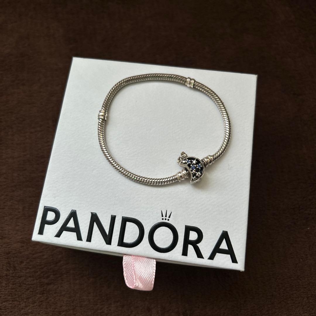 Pandora 月チャーム ブレスレット Amazon.co.jp: パンドラの星と三日月チャームブレスレットチャーム