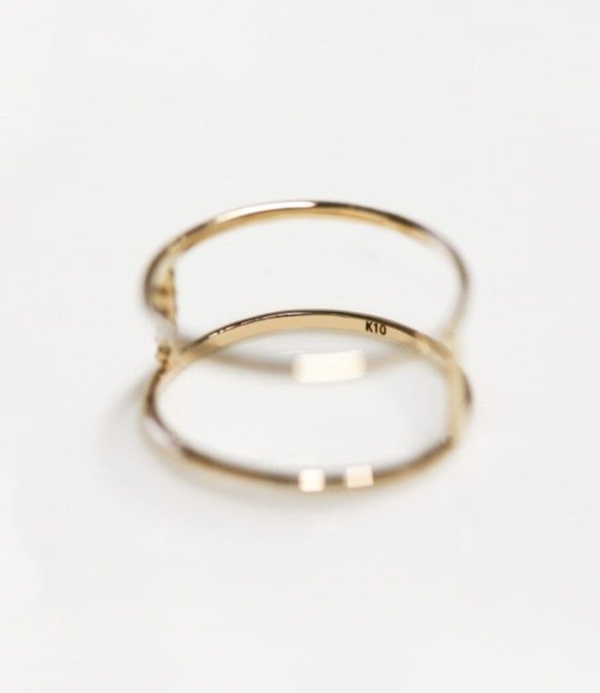 ♡[cui-cui]ダイヤモンドリング K10YG(世界最小)13号♡ - メルカリ