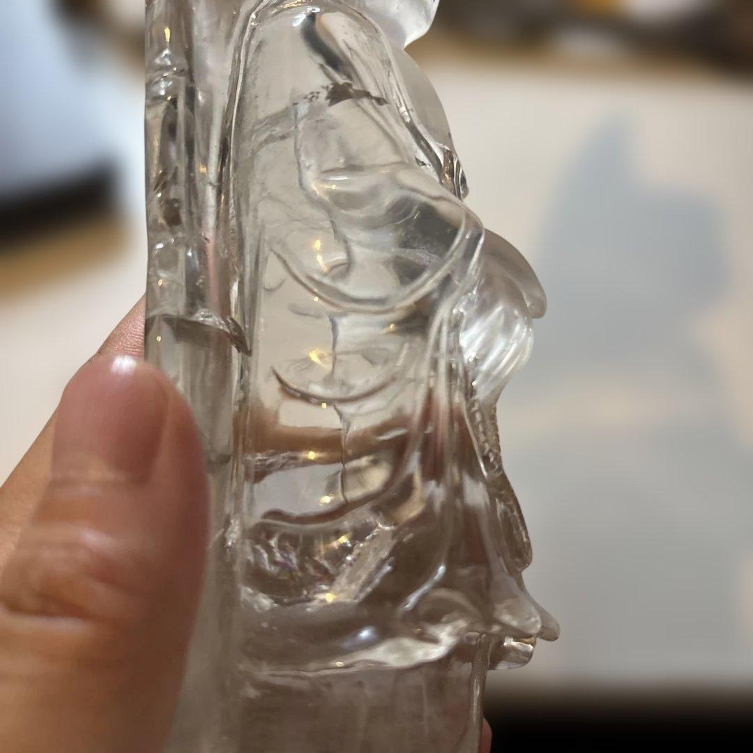 最近金運がやばい！すんごい慈悲！天然水晶の観音様(京都)！すんごい