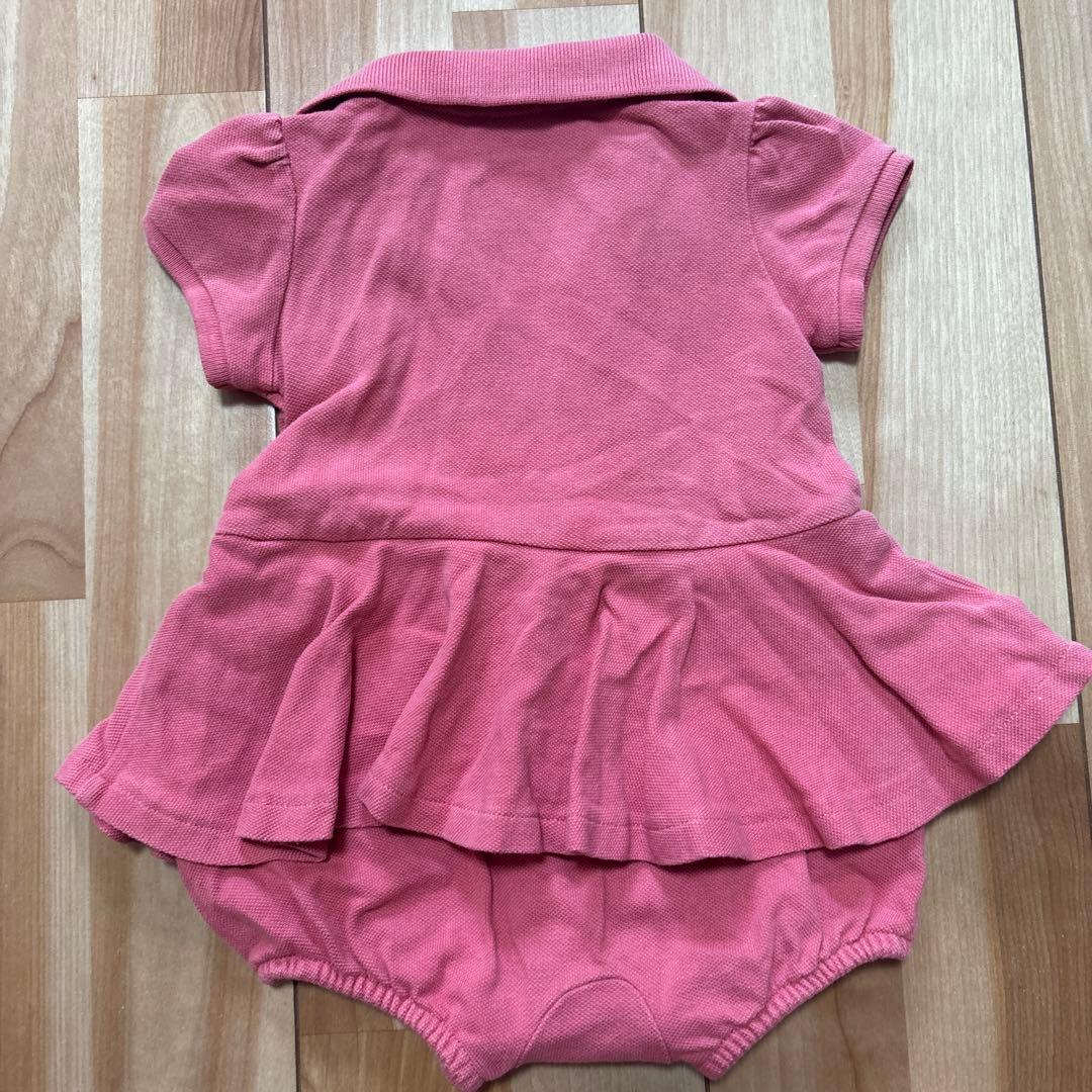 ラルフローレン ベビー 70サイズ ポロワンピース ピンク - メルカリ