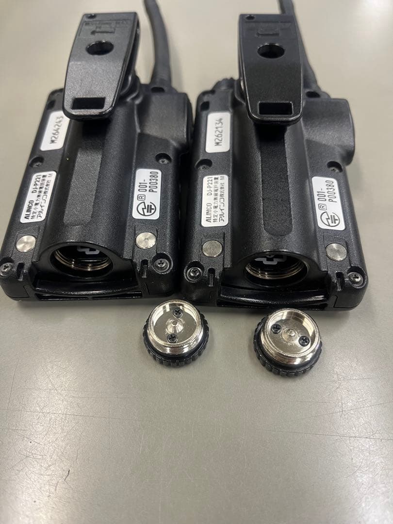 ALINCO DJ-P221 トランシーバー 2台セット - メルカリ