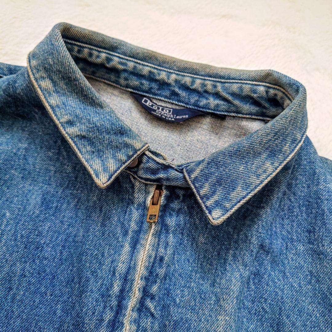 極希少 80s USA製 POLO RALPH LAUREN デニムジャケット - メルカリ