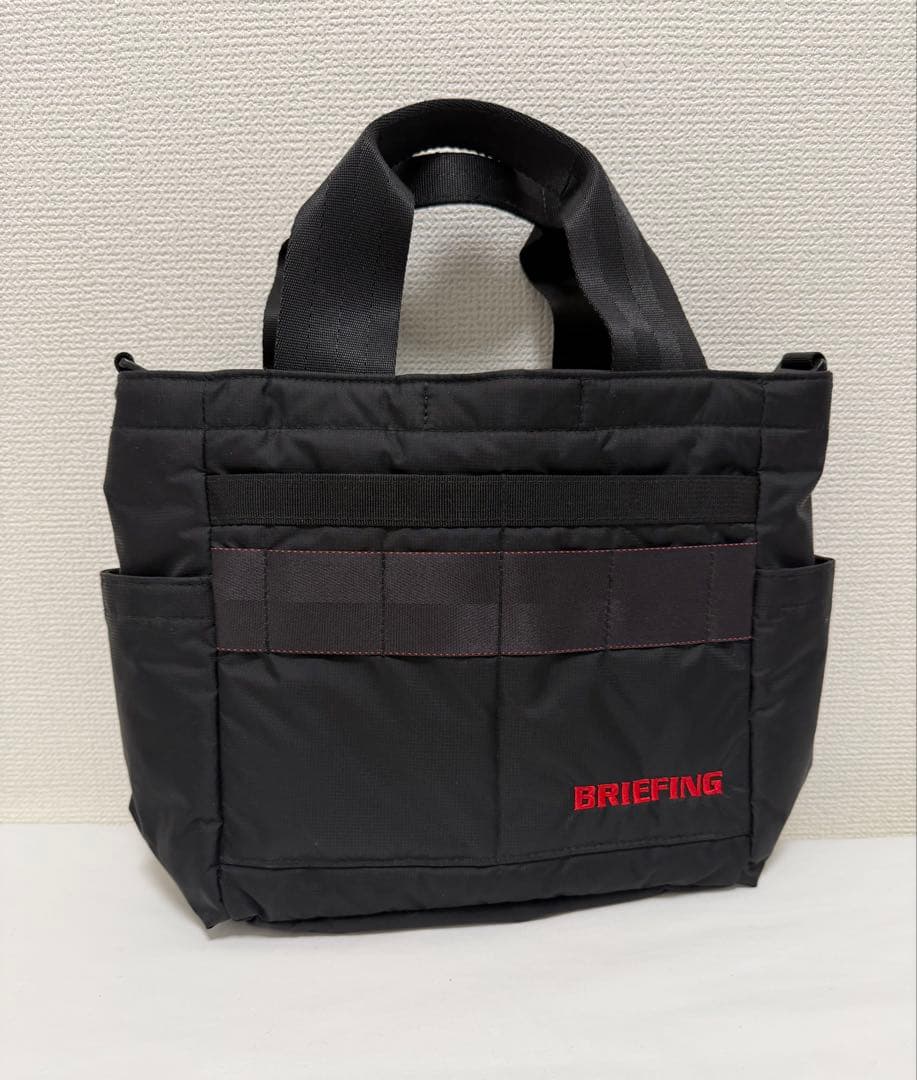 BRIEFING ブラック トートバッグ　3度程度使用 BRIEFING（ブリーフィング） 最大51% 3/8限定 トートバッグ メンズ