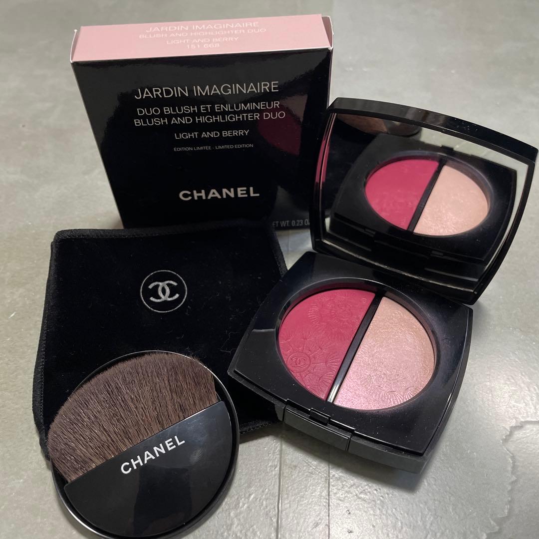 とも様 CHANEL チーク&ハイライト ライトアンドベリー 限定品 - メルカリ
