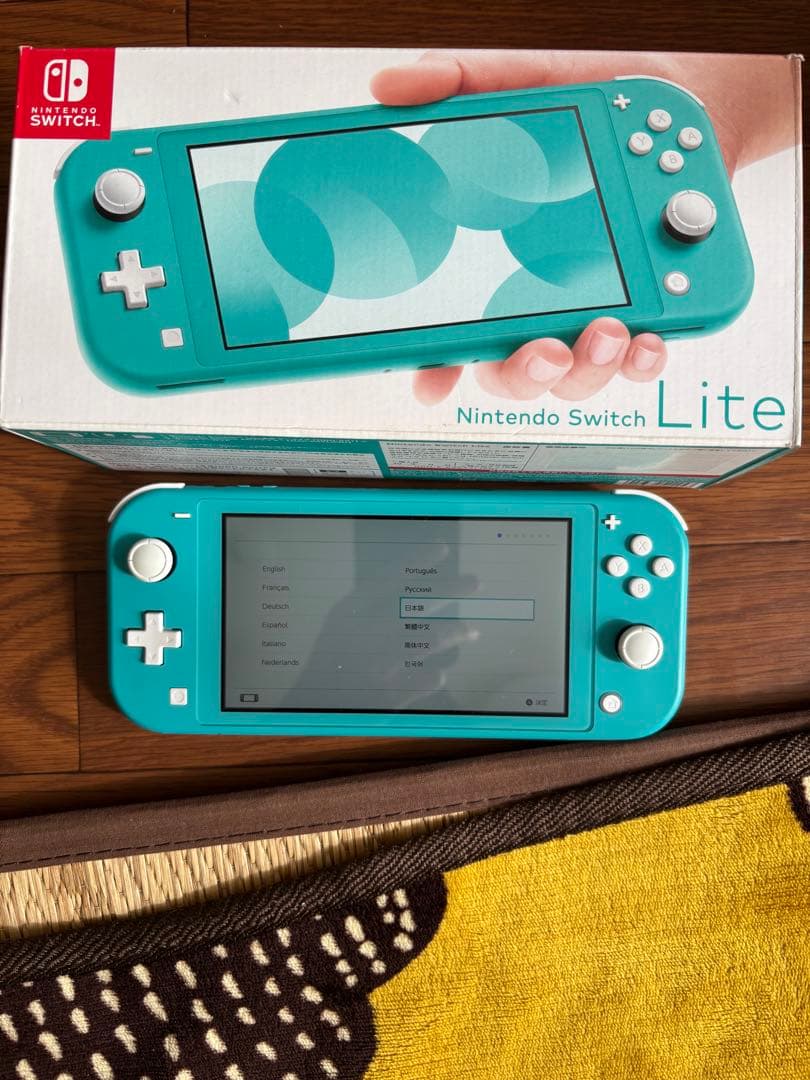 Nintendo Switch Lite ターコイズ 本体 ACアダプター付き Nintendo Switch Lite ターコイズ 本体 箱付き ACアダプター｜Yahoo