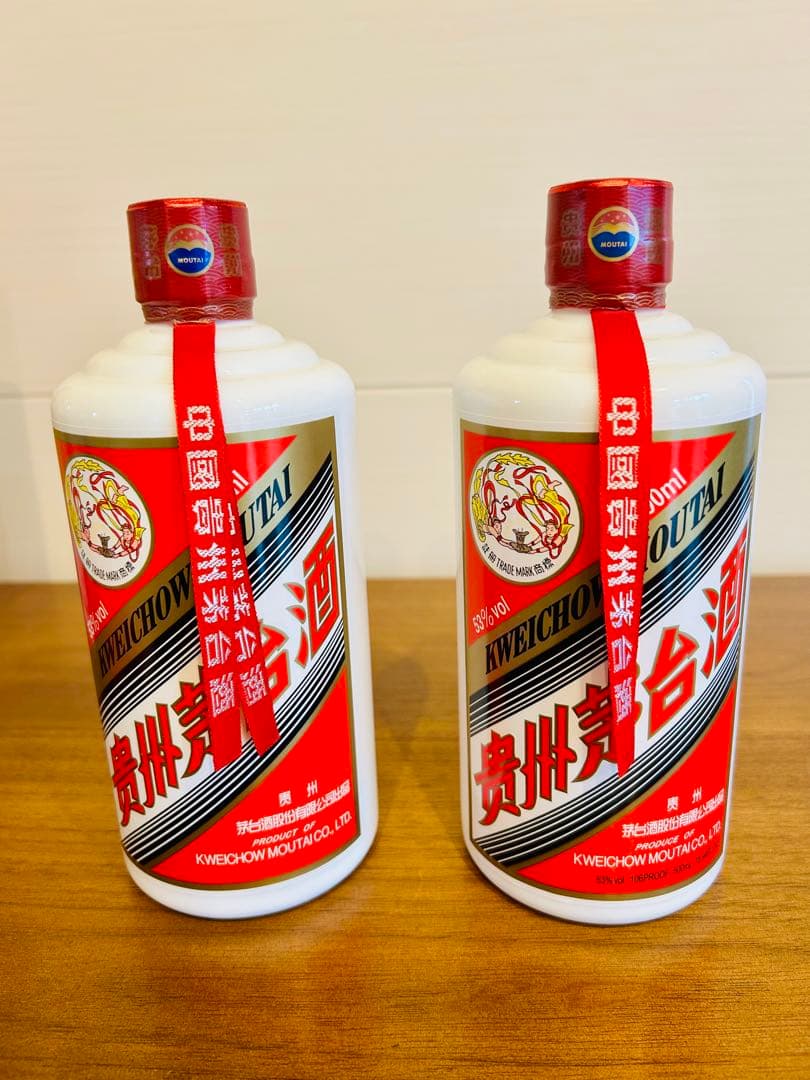 新品2本 貴州芳台酒 天女ラベル 500ml MOUTAI 2025 2024 - メルカリ