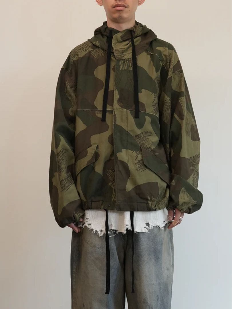 ancellm CAMO HOODIE JACKET(B.S CAMO) 1 - メルカリ