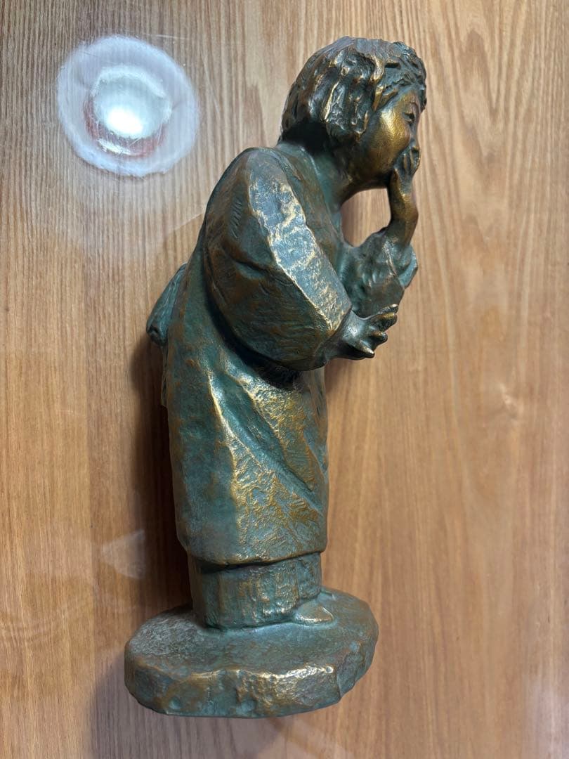 北村西望 喜ぶ少女 ブロンズ 🏒 置物