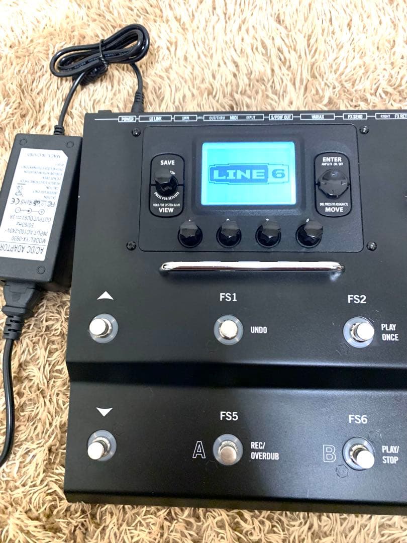 美品】LINE6 POD HD500X 動作確認済 社外適合ACアダプター付属 - メルカリ