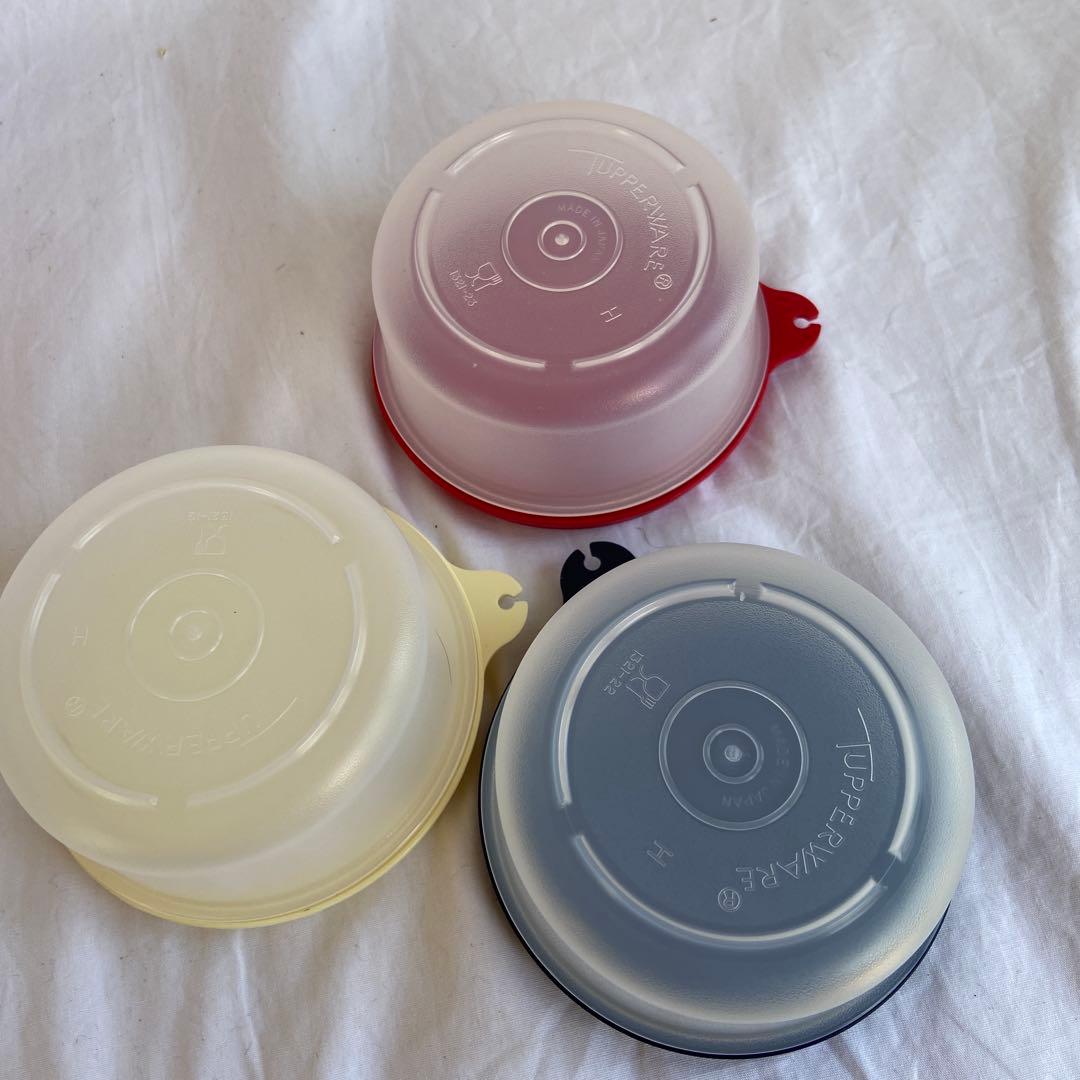 新品 Tupperware 食品保存容器 ピッコロボール風 色々色々10個セット