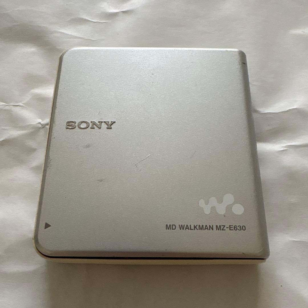 SONY MD WALKMAN MZ-E630 ポータブルMDプレーヤー - メルカリ