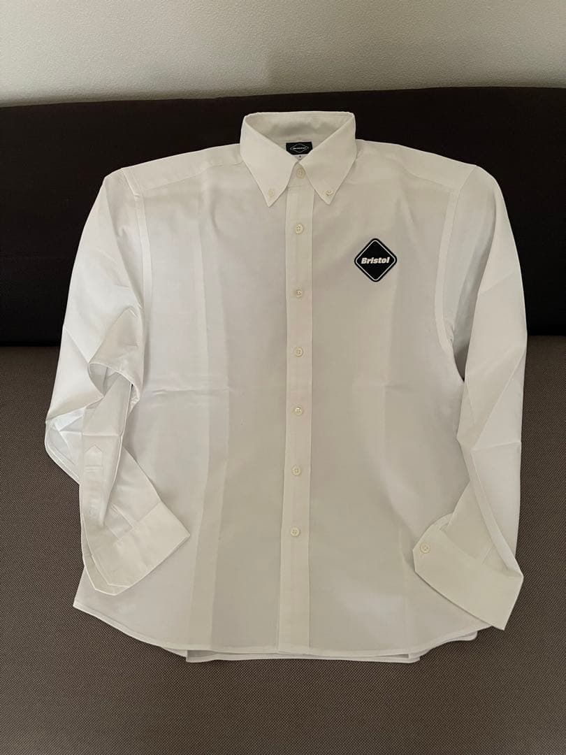極美品FCRB COOLMAX EMBLEM BIG B.D. SHIRT S - メルカリ