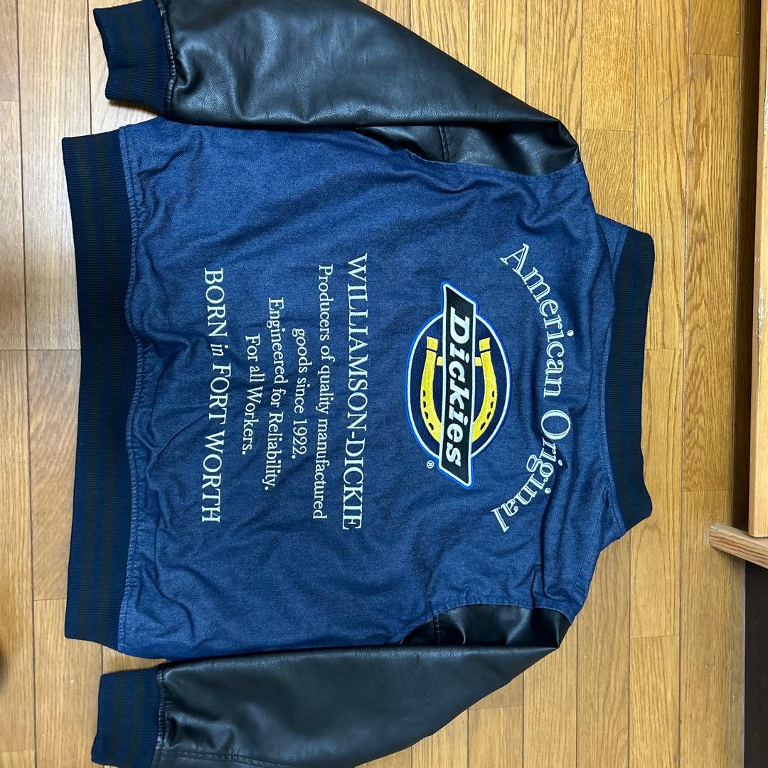Dickies スタジャン ネイビー/ブラック 中古・古着通販】Dickies (ディッキーズ) スタジャン ネイビー サイズ