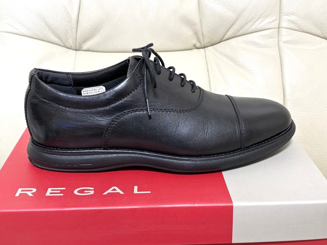 リーガルの革靴 ストレートチップ 24.5cm 黒 71WR