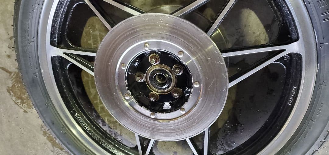 シックススターキャストホイール CB250T CB400T ホーク 2 バブ