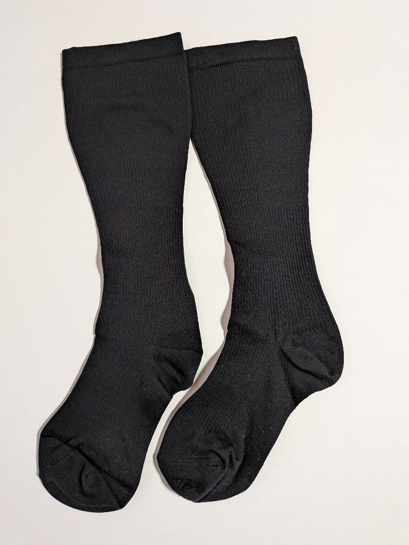 ぶぶ　おまとめGRANTイーワンズ　ブラック ロングソックス&レギンス chaoya001_01b.jpg