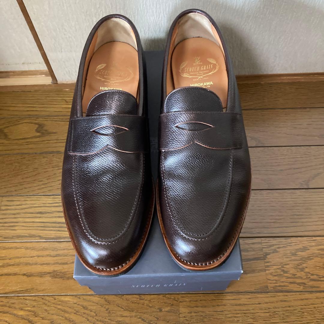 SCOTCH GRAIN ローファー 27cm 日本製 SCOTCHGRAIN（スコッチグレイン）』新たな木型から導かれた、傑作定番
