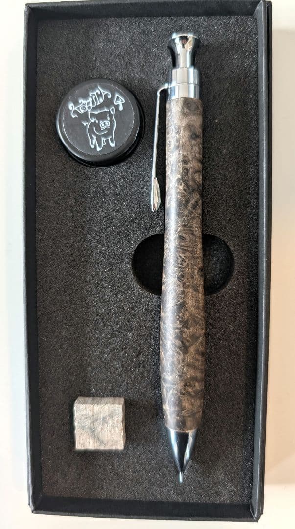 こぶた工房 極上+花梨青瘤グロテスク シャープペンシル - メルカリ