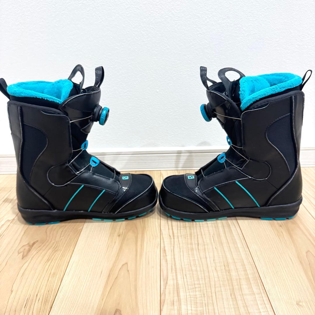 SALOMON BOA スノーボードブーツ　25.0cm レディース　キッズ