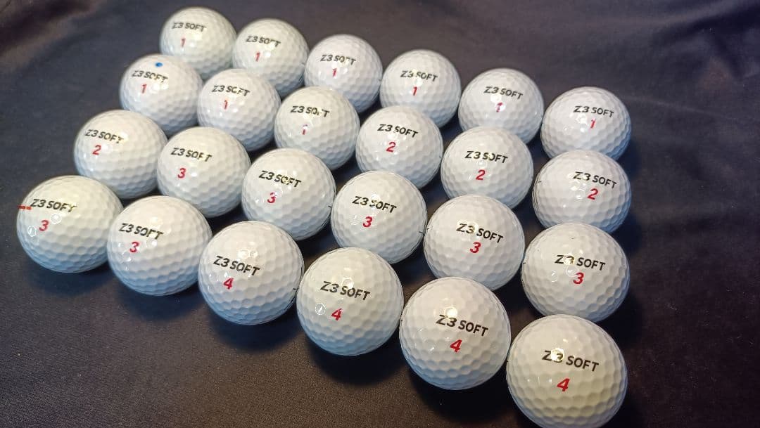 良品】Z3 ソフト 24球 ロストボール ゴルフボール - メルカリ