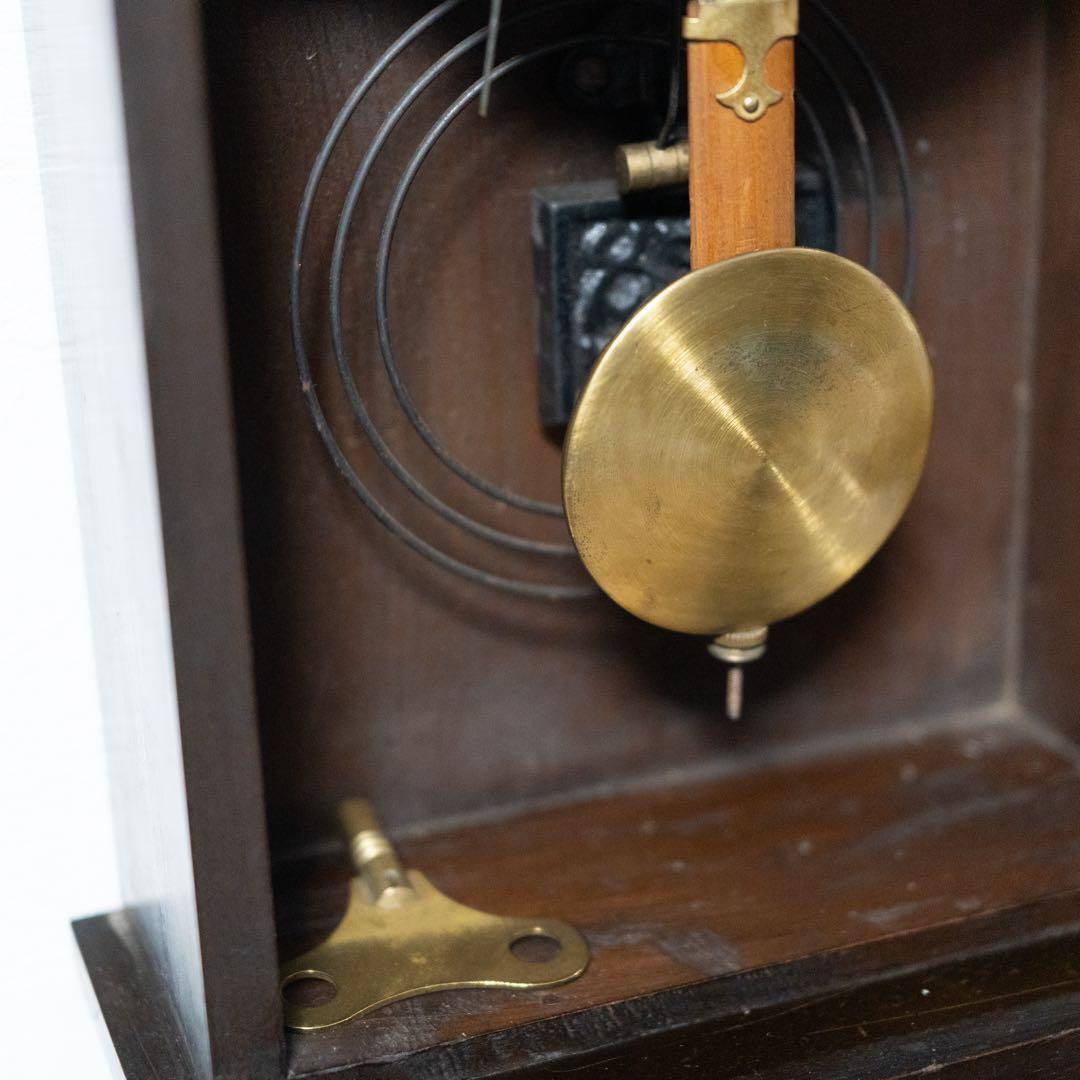 タカノ 柱時計 ボンボン時計 昭和 レトロ オーバーホール済 動作品