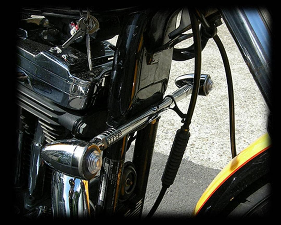 HD-01918 キジマ ウインカーステー M8 ブラック ソフテイル ダイナ HD-01918 キジマ ウインカーステー M8 ブラック ソフテイル ダイナ