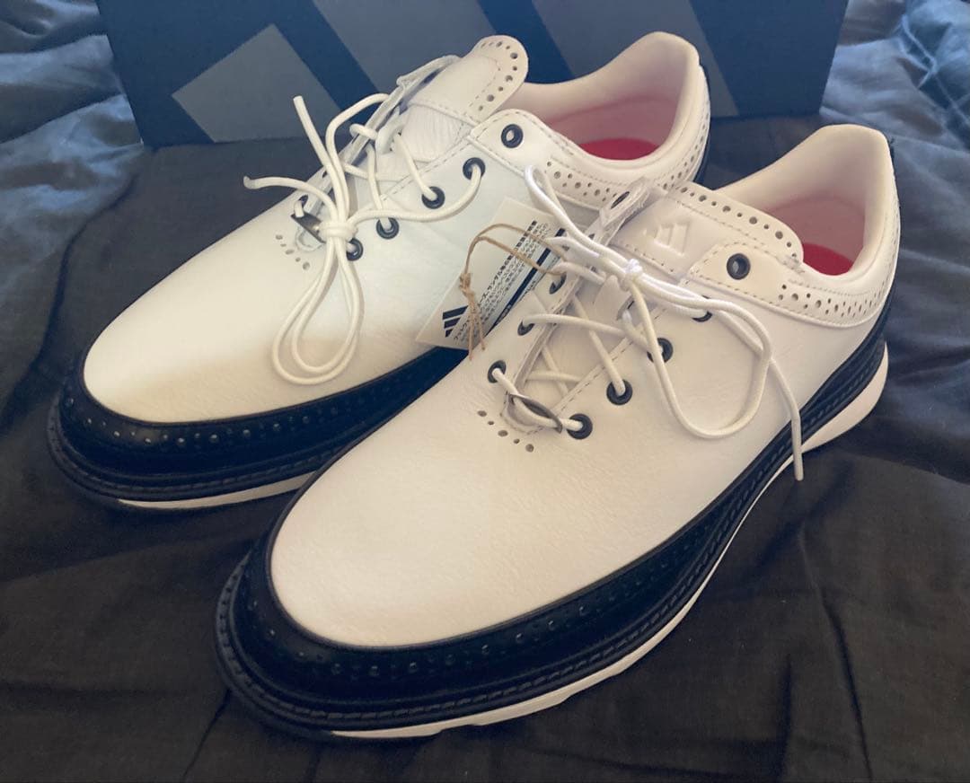 新品アディダスadidasゴルフシューズ MC80 スパイクレス 25.5m