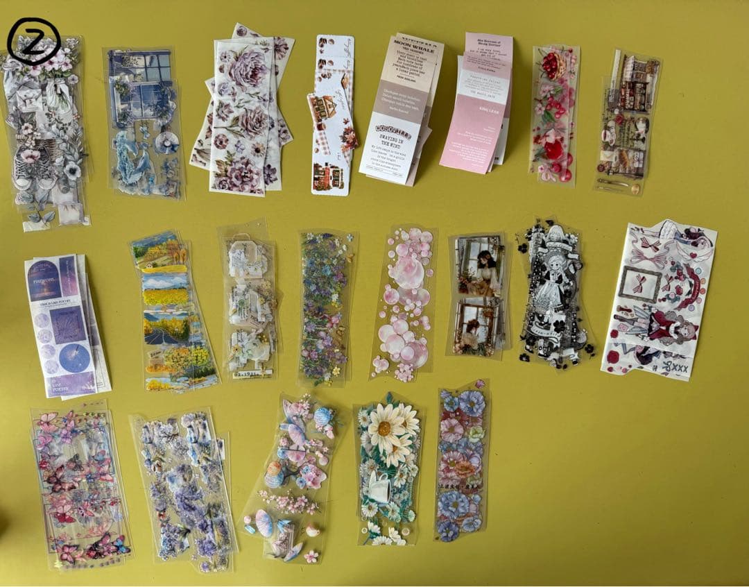 マスキングテープ 46点 切り売り 海外マステ 海外文具 ステッカー