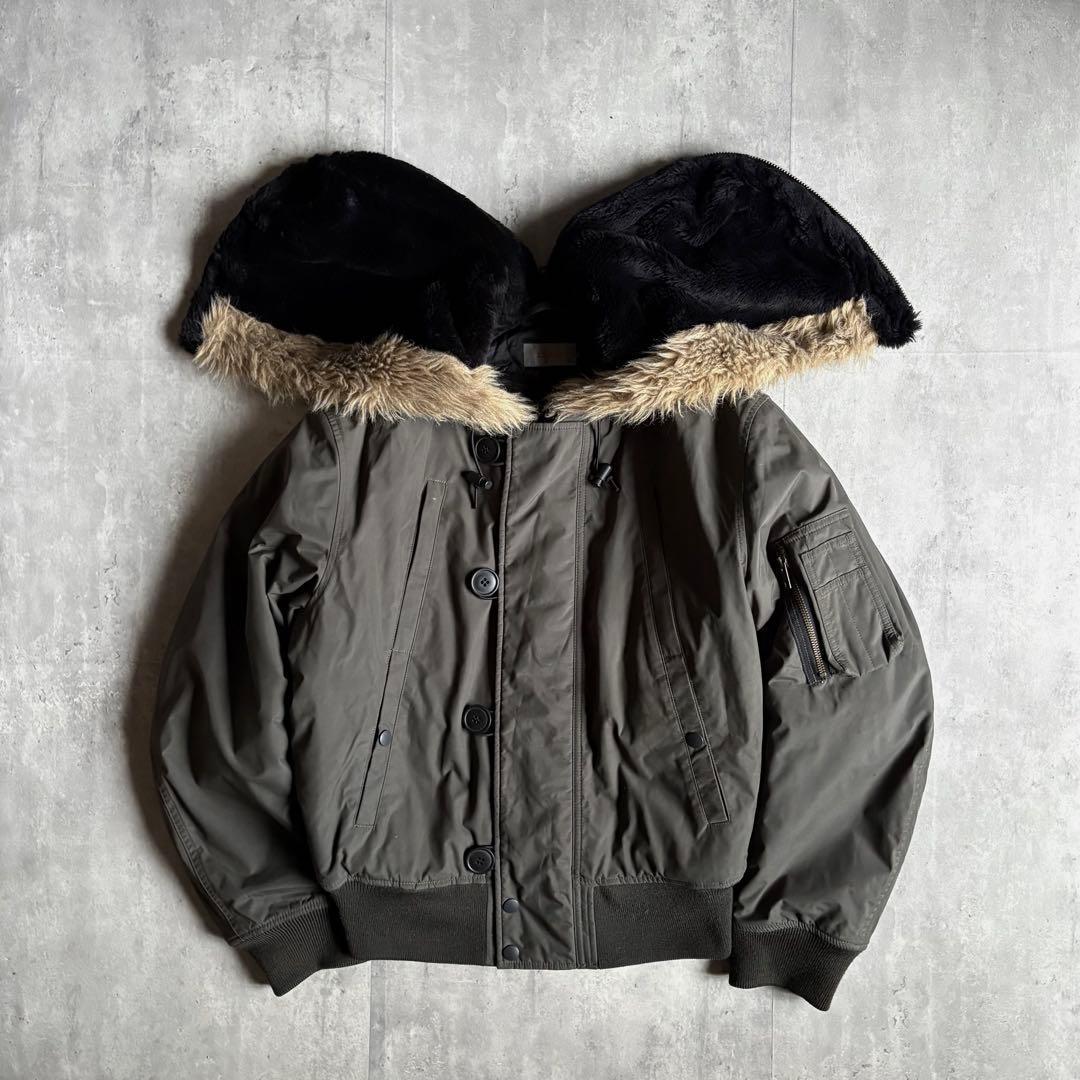 00s vintage】N-2B フライトジャケット ファー付き 短丈 y2k - メルカリ
