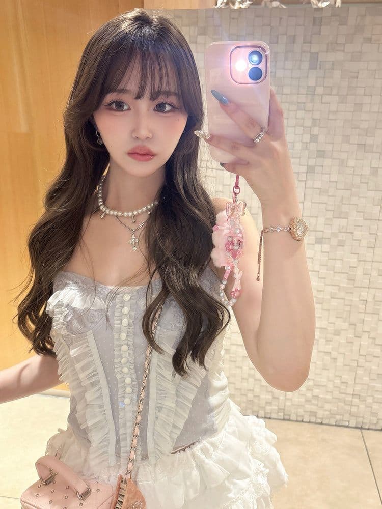 希少レア完売Darichミックスシアーコルセットキャミソール新品未使用未開封