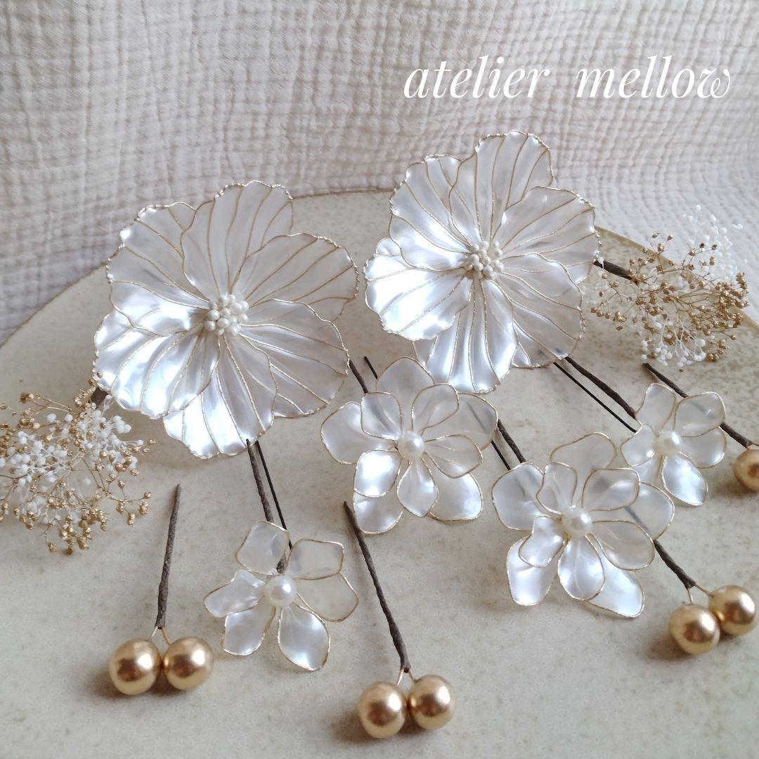 髪飾り ウェディング 卒業式 成人式 アメリカンフラワー【aaa】 80set完売】結婚式 髪飾り 成人式 ヘア ウエディング アメリカン