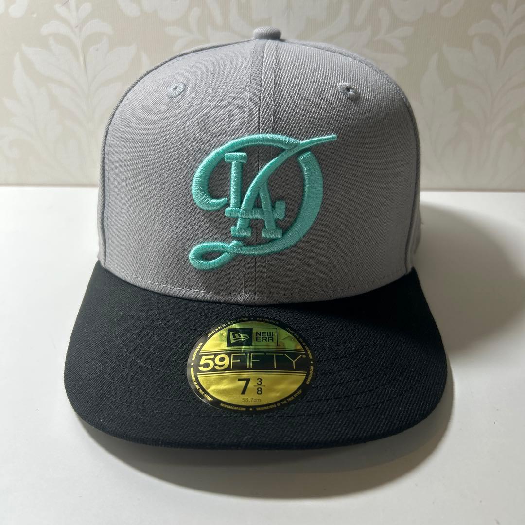 ドジャース ニューエラ キャップ ティファニーブルー 7 3/8別注 - メルカリ