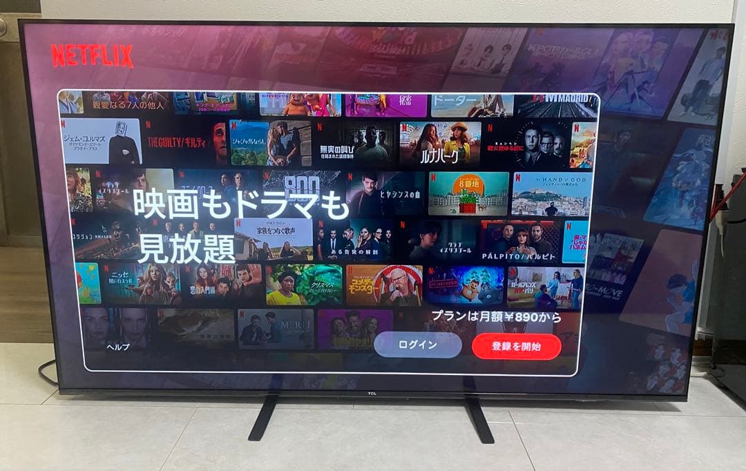 美品 TCL 55V型4K液晶テレビ 55P655 2025年製 - メルカリ