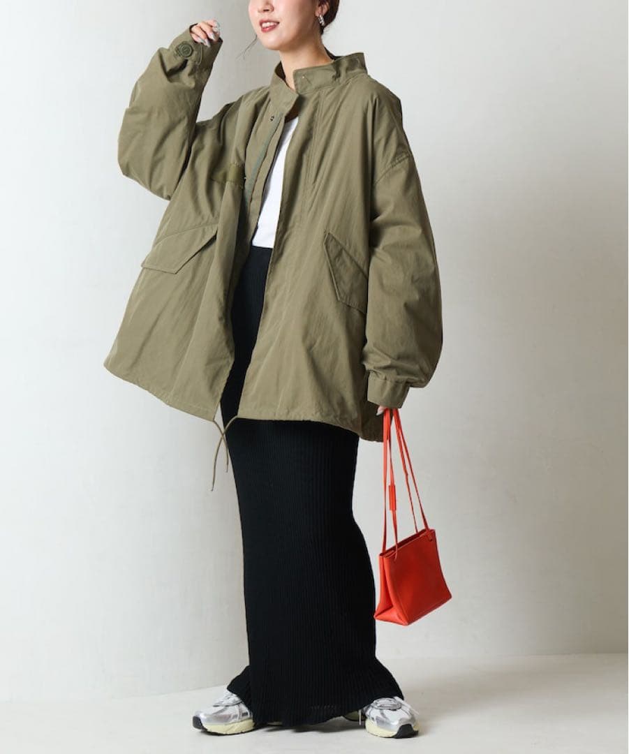 フリークスストア M65 モッズコートショート F カーキ 継続品番の為アウトレット消化】フェード加工 M-65 ショートモッズ